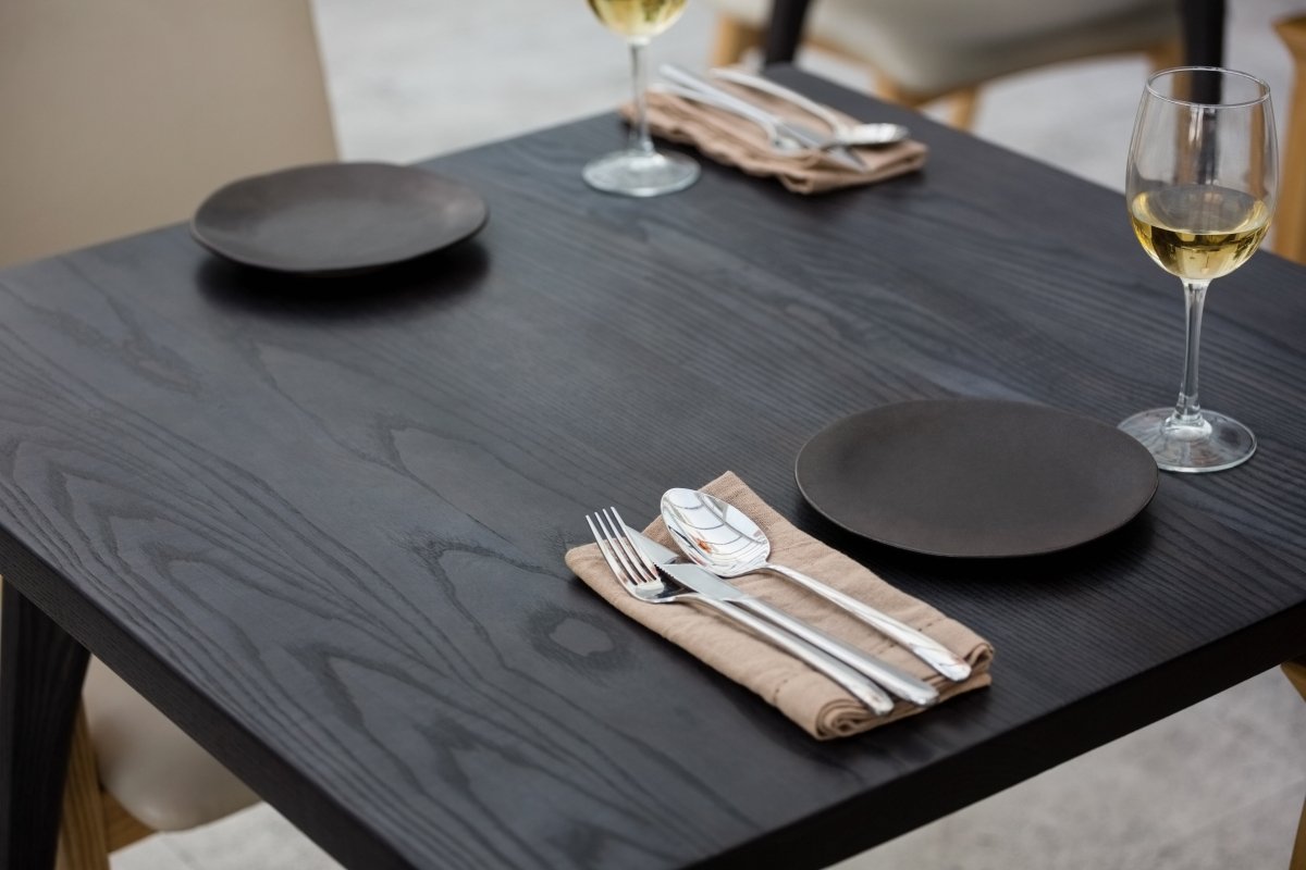 Black Oak Face Grain Tabletop - Formhaus