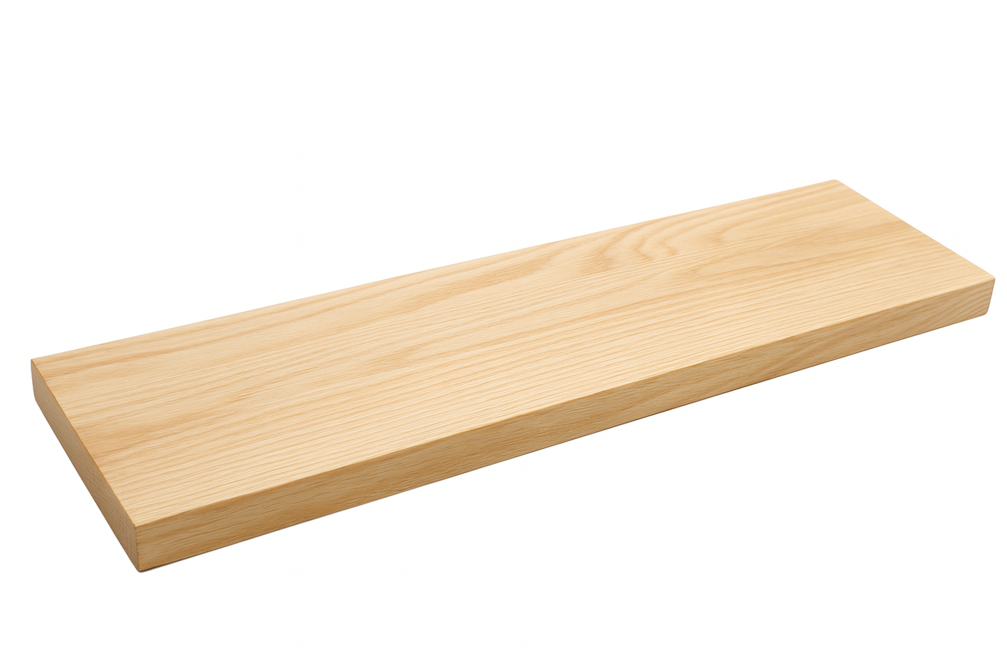 White Oak Floating Shelves