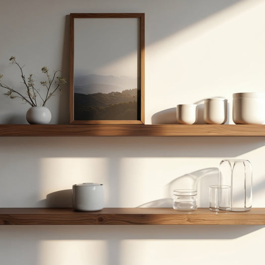 Hardwood Floating Shelve's - Formhaus