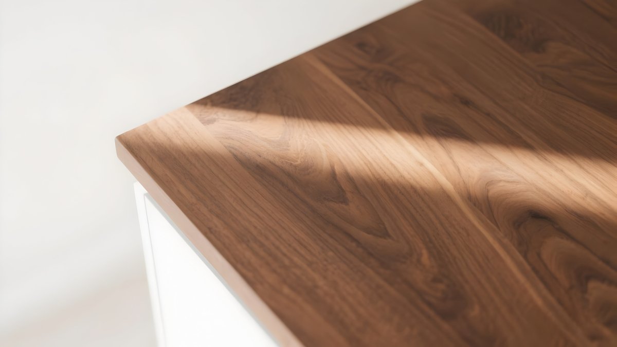 Walnut Face Grain Countertop - Formhaus