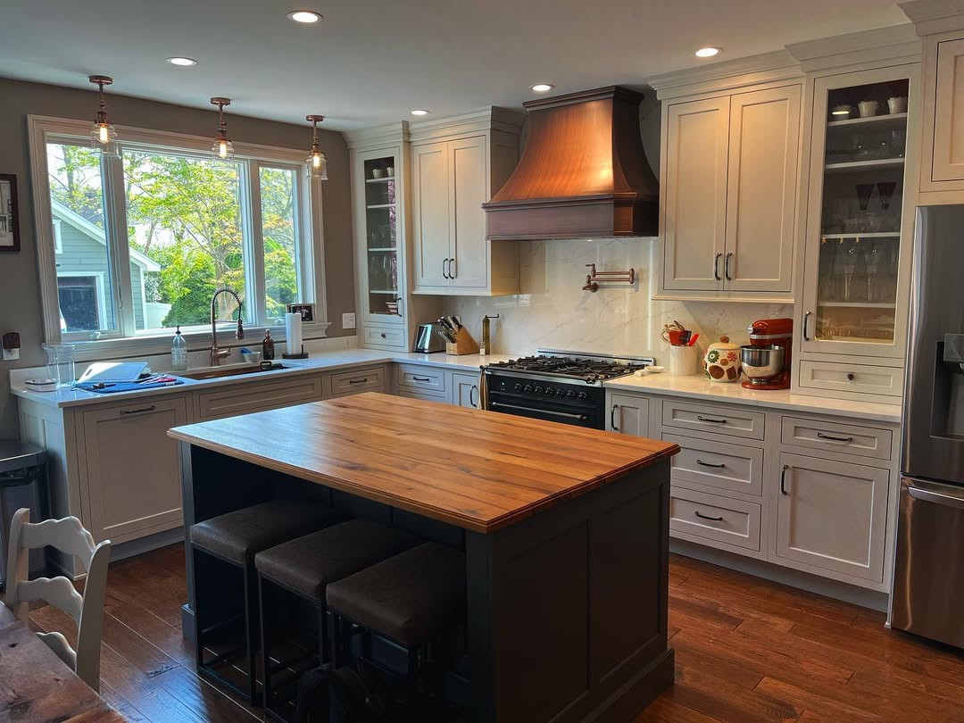 White Oak Face Grain Countertop - Formhaus