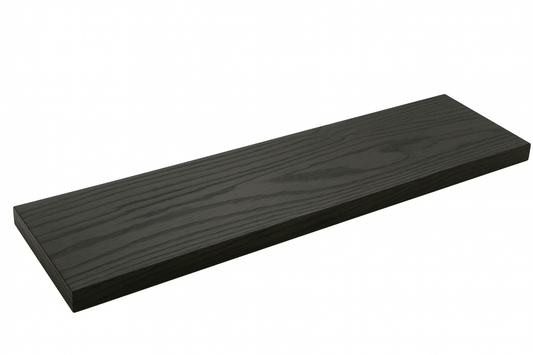 Black Oak Floating Shelves - Formhaus