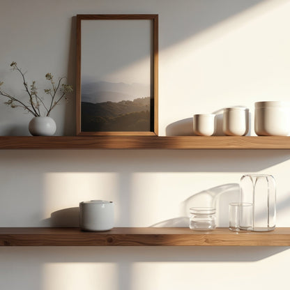 Hardwood Floating Shelve's - Formhaus