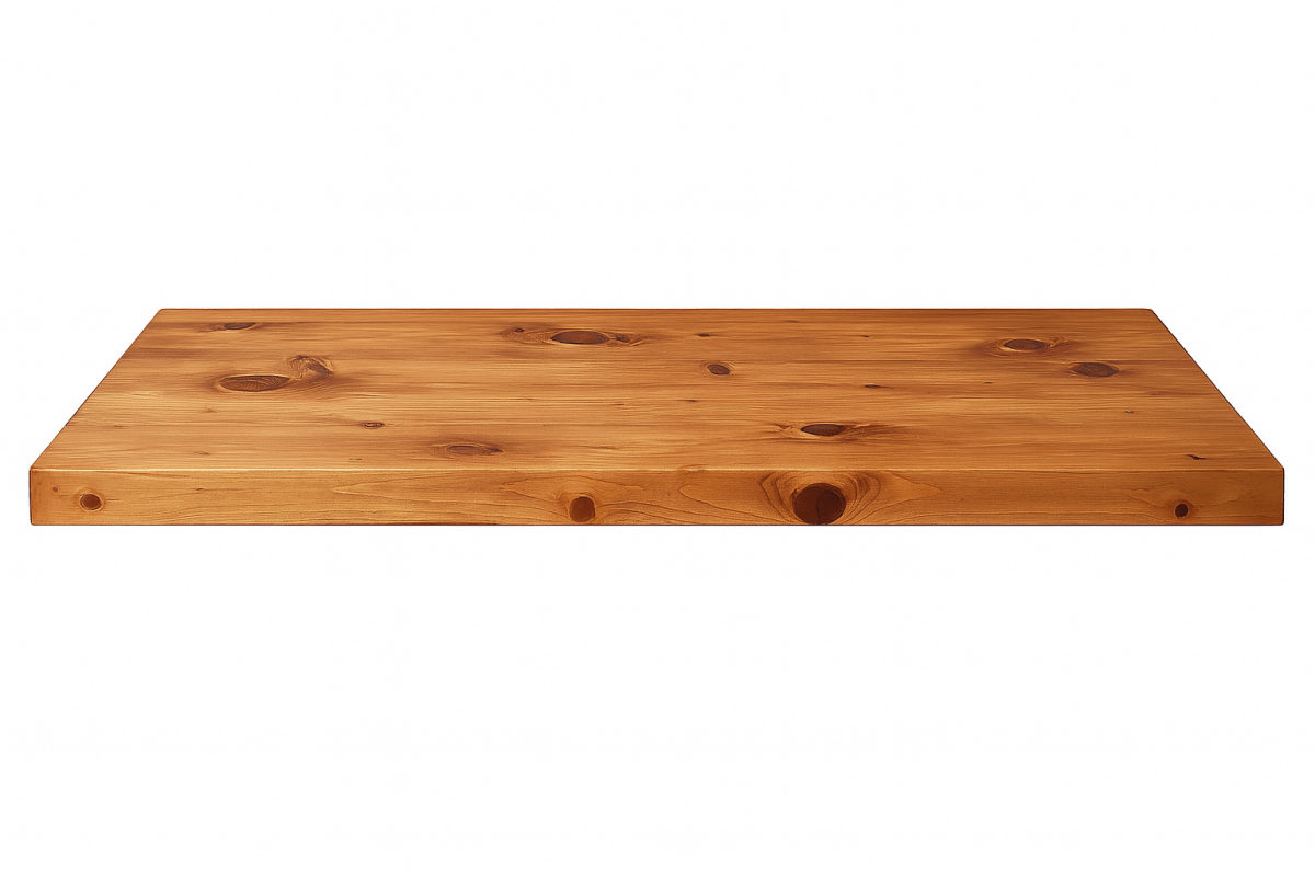 Knotty Alder Face Grain Countertop - Formhaus
