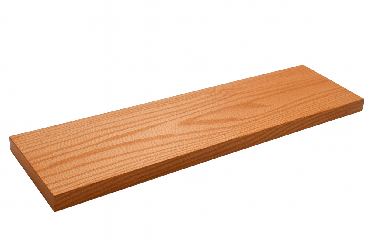 Red Oak Floating Shelves - Formhaus