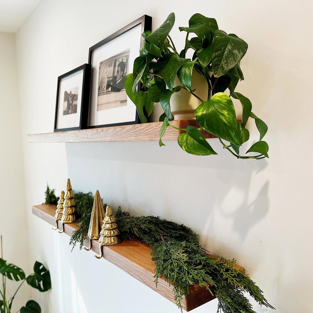 White Oak Floating Shelves - Formhaus