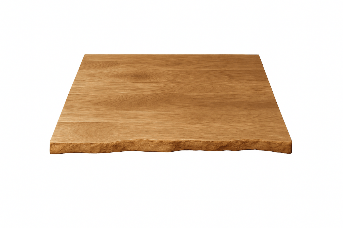 White Oak Live Edge Tabletop - Formhaus